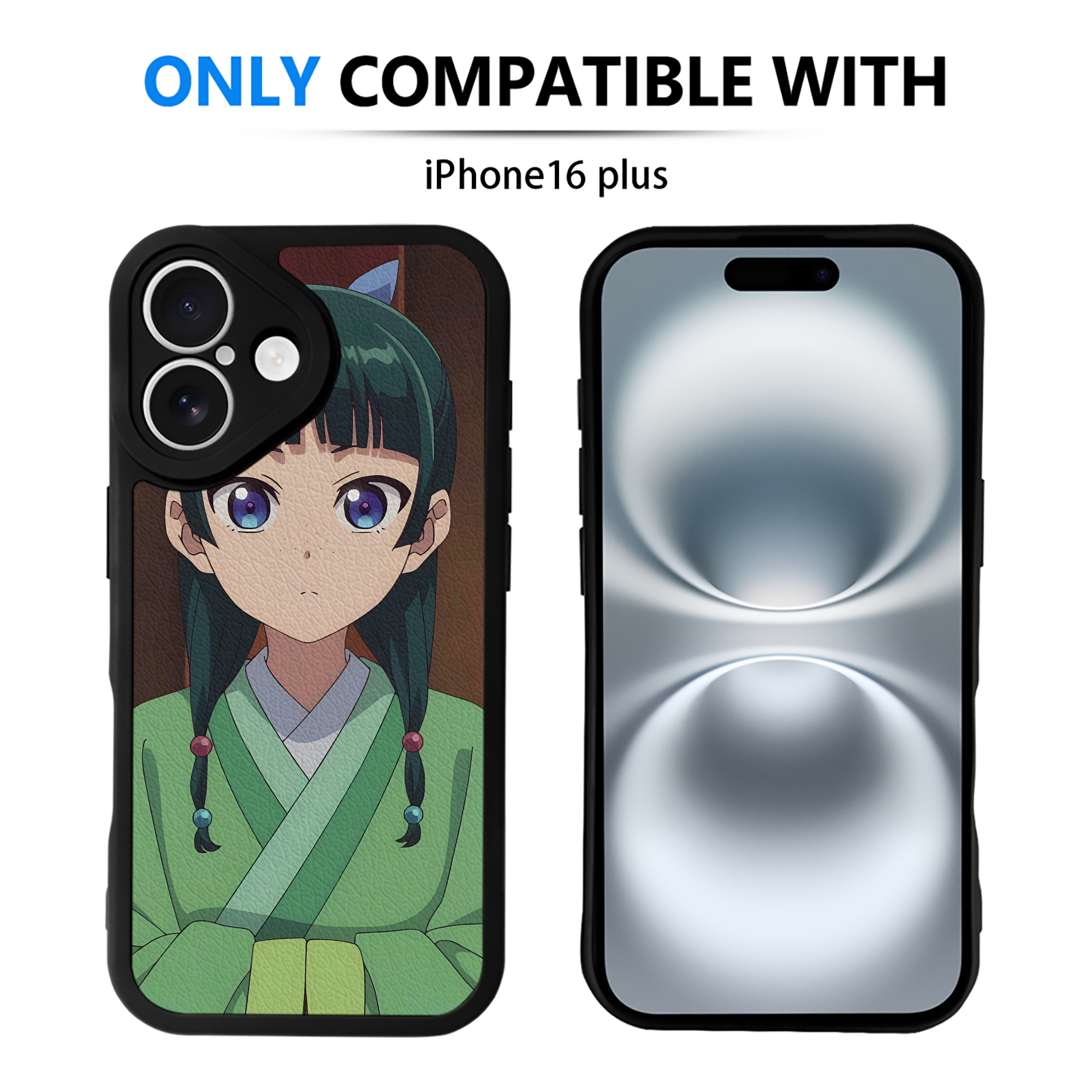 薬屋のひとりごと The Apothecary Diaries 【iPhone 16シリーズ対応】シリコンスマホケース（レザー調） 材質：シリコン